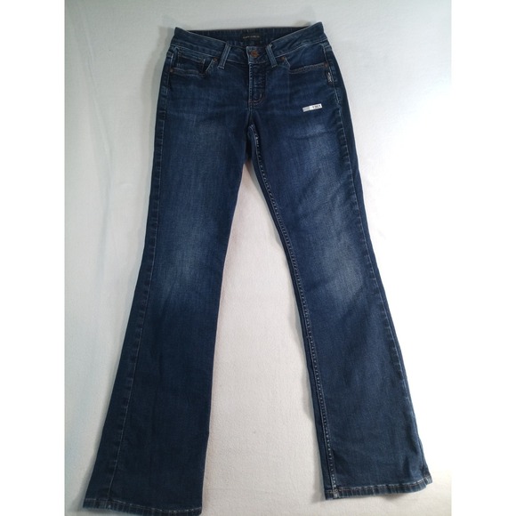 Silver Jeans Co. Denim - Silver Jeans Co Suki Slim Bootcut Womens W27 L31 Dark Wash Stretch Denim (1351)